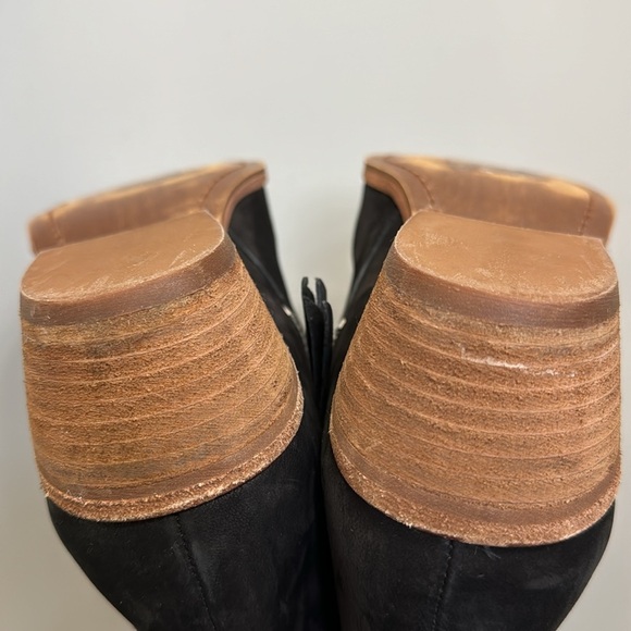 Sam Edelman Packer Black Suede Boots Booties Size 10 - Picture 10 of 14